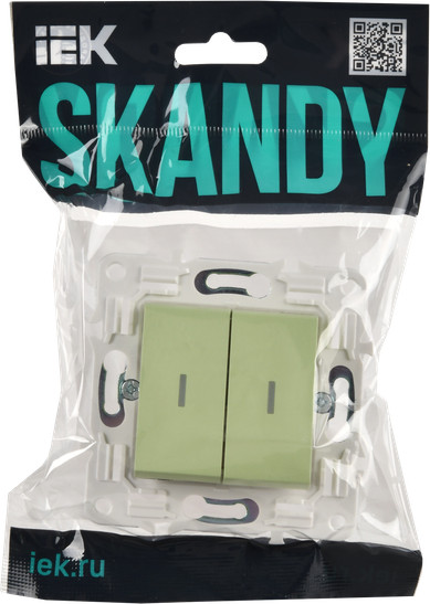 Выключатель IEK Skandy SK-V20-1-10-K06