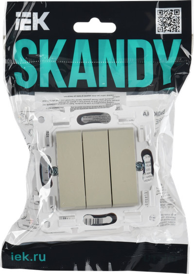 Выключатель IEK Skandy SK-V30-0-10-K10