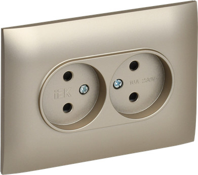 Розетка IEK Skandy SK-R23-10-K37-F - фото