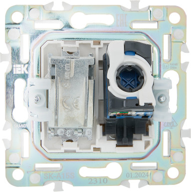 Розетка IEK Skandy SK-AK20-2-K23