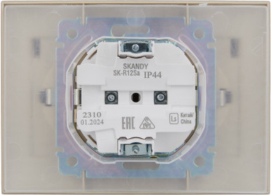 Розетка IEK Skandy SK-R26-16-44-K98-F