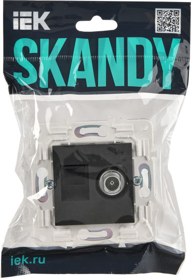 Розетка IEK Skandy SK-AK20-1-K53