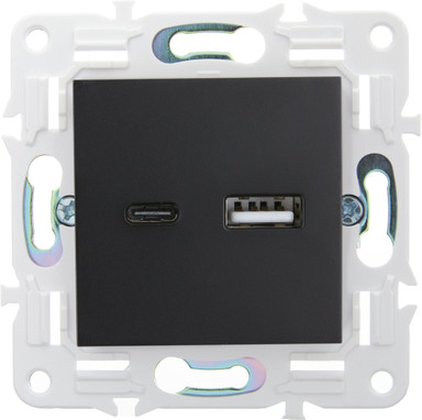 Розетка IEK Skandy SK-U22-D31-K02