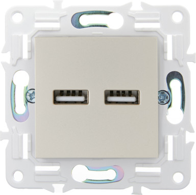 Розетка IEK Skandy SK-U21-D31-K37