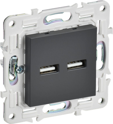 Розетка IEK Skandy SK-U21-D31-K48 - фото