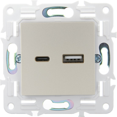 Розетка IEK Skandy SK-U22-018-K37