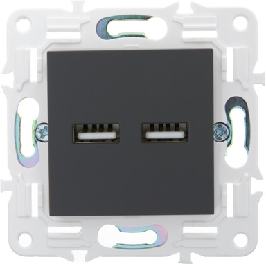 Розетка IEK Skandy SK-U21-D31-K53