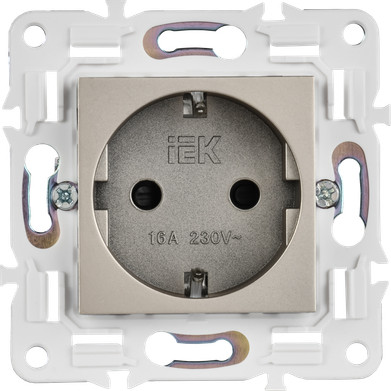 Розетка IEK Skandy SK-R14-16-1-K37