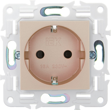 Розетка IEK Skandy SK-R14-16-1-K98