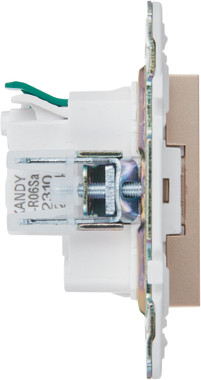 Розетка IEK Skandy SK-R14-16-1-K98