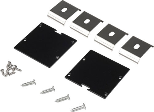 Заглушка для профиля JAZZway торцевая для PAL5050 Black / 5058910 - фото