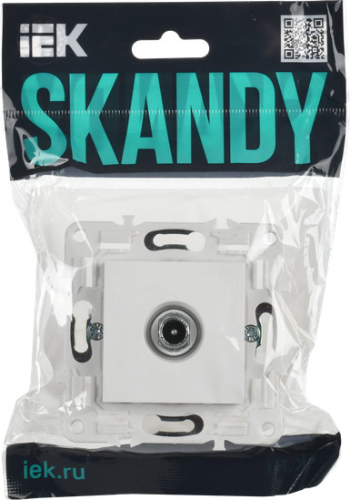 Розетка IEK Skandy SK-A10-P-K01