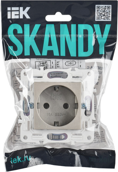 Розетка IEK Skandy SK-R11-16-K37