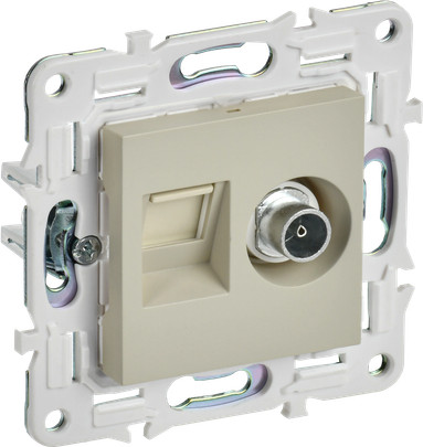 Розетка IEK Skandy SK-AK20-1-K10 - фото