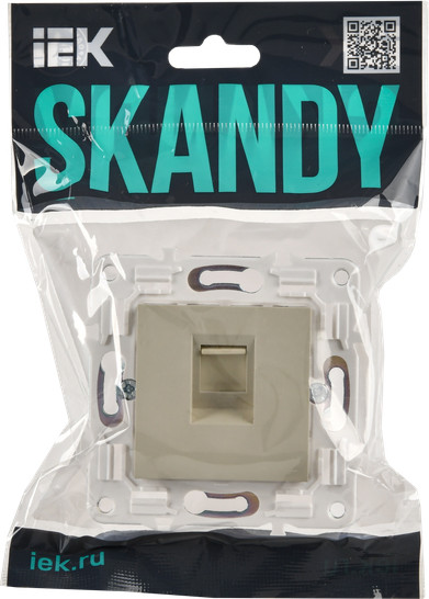 Розетка IEK Skandy SK-K10-1-K10