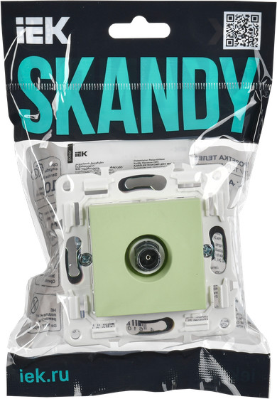 Розетка IEK Skandy SK-A10-O-K06