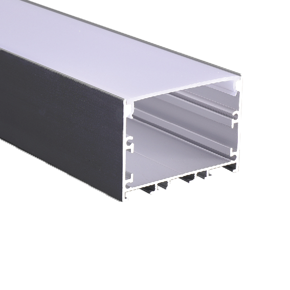 Профиль для светодиодной ленты JAZZway PAL 5035-Black L2000 / 5058972 - фото