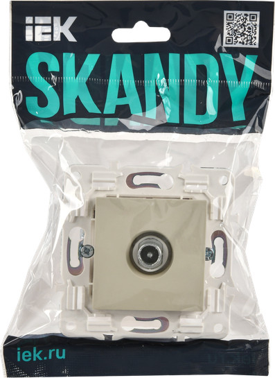 Розетка IEK Skandy SK-A10-P-K10
