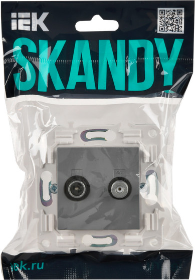 Розетка IEK Skandy SK-AF20-O-K03