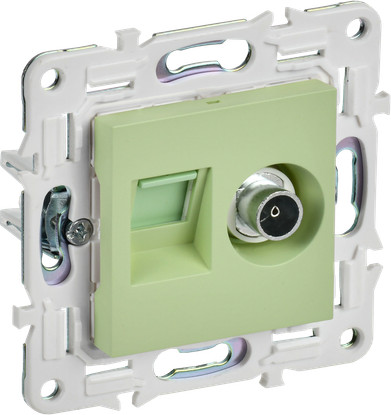 Розетка IEK Skandy SK-AK20-2-K06 - фото