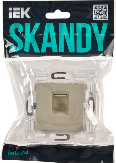 Розетка IEK Skandy SK-K10-2-K10