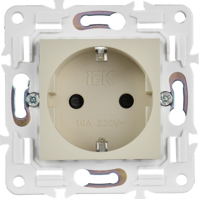 Розетка IEK Skandy SK-R14-16-1-K10
