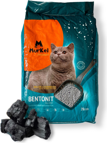 Наполнитель для туалета Murkel Бентонитовый