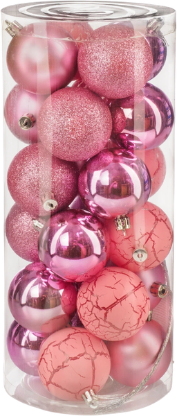 Набор шаров новогодних Ausini VT25-04020-7 - фото