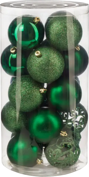Набор шаров новогодних Ausini VT25-04018-6 - фото