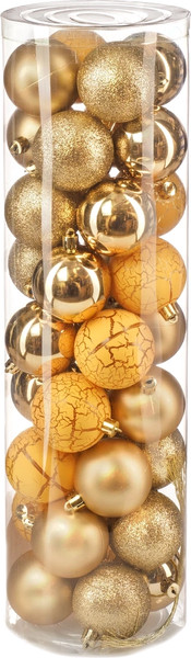 Набор шаров новогодних Ausini VT25-04019-1 - фото