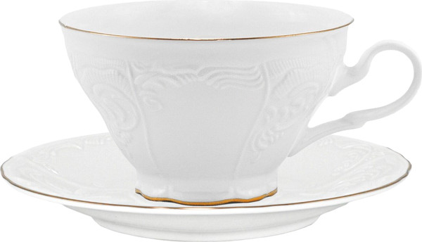 Чашка с блюдцем Lenardi Maria Gold 226-013 - фото