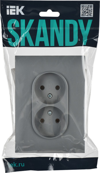 Розетка IEK Skandy SK-R20-10-K03-F
