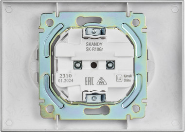 Розетка IEK Skandy SK-R20-10-K03-F