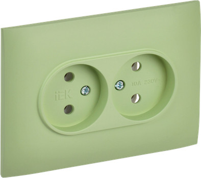 Розетка IEK Skandy SK-R20-10-K06-F - фото