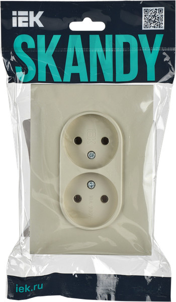 Розетка IEK Skandy SK-R20-10-K10-F