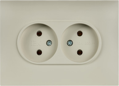 Розетка IEK Skandy SK-R20-10-K10-F