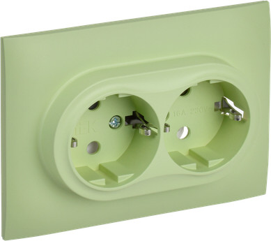 Розетка IEK Skandy SK-R21-16-K06-F - фото