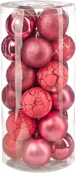 Набор шаров новогодних Ausini VT25-04021-8 - фото