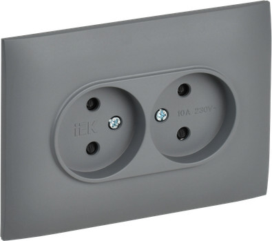 Розетка IEK Skandy SK-R23-10-K03-F - фото