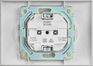 Розетка IEK Skandy SK-R23-10-K03-F