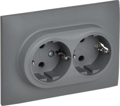 Розетка IEK Skandy SK-R24-16-K03-F - фото