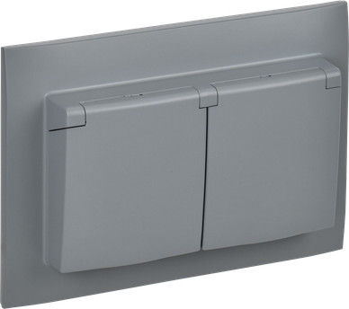 Розетка IEK Skandy SK-R26-16-44-K03-F - фото