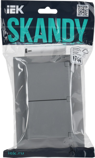 Розетка IEK Skandy SK-R26-16-44-K03-F