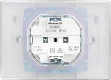 Розетка IEK Skandy SK-R26-16-44-K03-F
