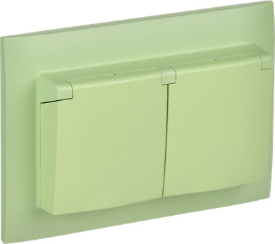 Розетка IEK Skandy SK-R26-16-44-K06-F - фото