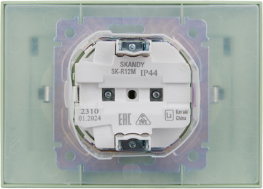 Розетка IEK Skandy SK-R26-16-44-K06-F