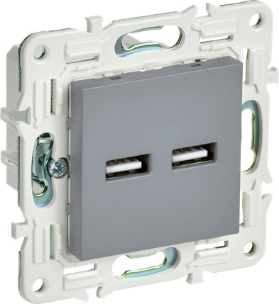 Розетка IEK Skandy SK-U21-D31-K03 - фото