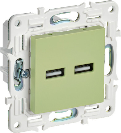 Розетка IEK Skandy SK-U21-D31-K06 - фото