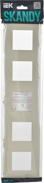 Рамка для выключателей и розеток IEK Skandy SK-M52-K10