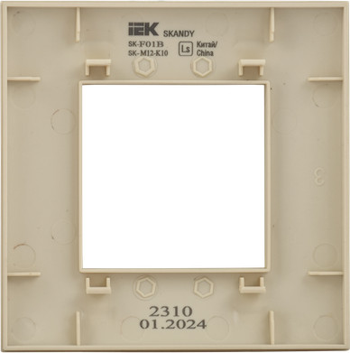 Рамка для выключателей и розеток IEK Skandy SK-M12-K10